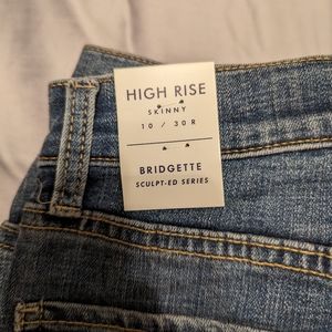 Lucky Brand Bridgette High Rise Skinny
